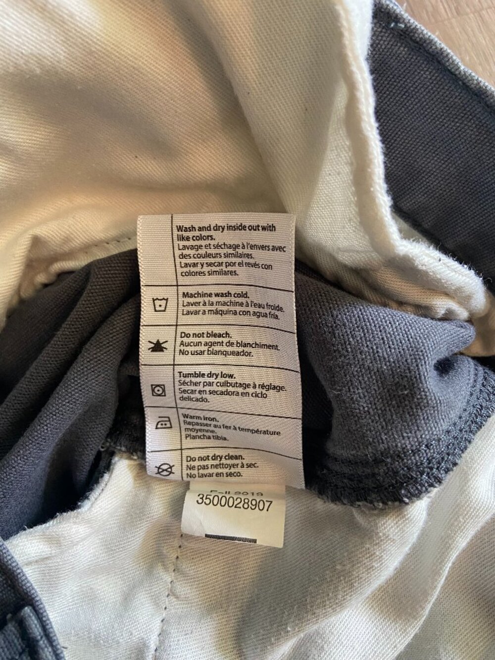 Carhartt Rigby Cargo Casual Work Shorts Relaxed Fit Gray Men's 33 - Picture 5 of 7